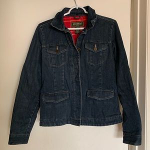 Eddie Bauer Dark Blue Jean Jacket